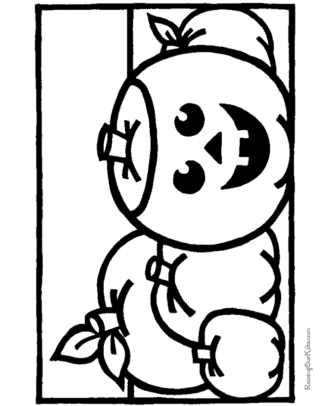 Free Preschool Halloween Coloring Pages